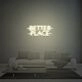 Better Place Neon Sign Lights Night Lamp Led Neon Sign Light For Home Party