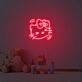 Hello Kitty Happy Face Neon Sign Lights Night Lamp Led Neon Sign Light For Home Party