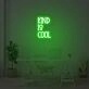 Kind Is Cool Neon Sign Lights Night Lamp Led Neon Sign Light For Home Party