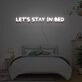 Lets Stay In Bed Neon Sign Lights Night Lamp Led Neon Sign Light For Home Party