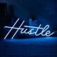 Hustle Neon Sign Custom Neon Sign Lights Night Lamp Led Neon Sign Light For Home Party