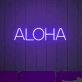 "Aloha" Neon Sign