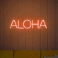 "Aloha" Neon Sign