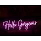Hello Gorgeous Neon Sign
