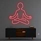 'Meditation' Neon Sign