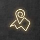'Map' Neon Sign