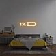 Low Battery: Recharge in Progress Bedroom Neon Sign