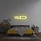 Low Battery: Recharge in Progress Bedroom Neon Sign