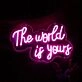 The Word Is Yours Led Neon Sign
