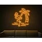Tropical Flamingo LED Neon Sign