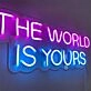 The Word Is Yours Neon Sign