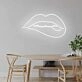 'Lips Bite' Neon Sign