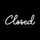White Close Neon Sign Art Neon Sign