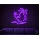 Tropical Flamingo LED Neon Sign