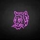 Neon Tiger Led Tiger Head Art
