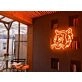 Neon Tiger Led Tiger Head Art