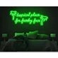 Tropical Place For Funky Face LED Neon Sign