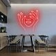 'Holding Face' Neon Sign
