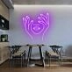 'Holding Face' Neon Sign
