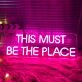 This Must Be The Place Neon Signs For Bedroom Wall Decor