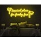 Tropical Place For Funky Face LED Neon Sign