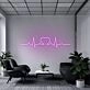 'Heartbeat' Neon Sign