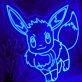 Pokemon Eevee Neon Sign