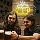 Cheers Beer Neon Sign Gold Led Neon Light