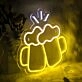 Cheers Beer Neon Sign Gold Led Neon Light