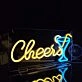 Cocktail Cheers Neon Light