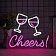 Cheers To Wine Neon Light