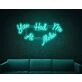 You Had Me At Aloha LED Neon Sign