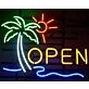 Open Neon Sign Wall Art Sign