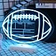 American Football Neon Sign