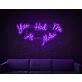 You Had Me At Aloha LED Neon Sign