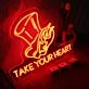 Take Your Heart Neon Sign