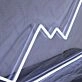 Line Chart Neon Sign