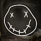 Funny Goofy Face Neon Sign