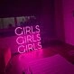 Girls Girls Girls Handmade Led Neon Sign