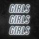 Girls Girls Girls Neon Lamp