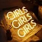 Girls Girls Girls Neon Led Neon Sign