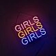 Girls Girls Girls Neon Sign Led Neon Light