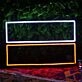Double Rectangles Neon Sign