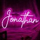 Jonathan Neon Sign