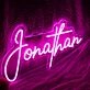 Jonathan Neon Sign