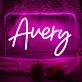 Avery Neon Sign