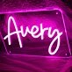 Avery Neon Sign