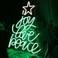 Joy Love Peace Neon Sign