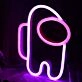 Among Us Neon Sign Sign