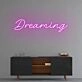 Dreaming' neon sign